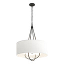 Hubbardton Forge 104230 Loop Pendant - Natural Anna Shade - Crescent Harbor