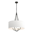 Hubbardton Forge 104230 Loop Pendant - Natural Anna Shade - Crescent Harbor