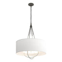 Hubbardton Forge 104230 Loop Pendant - Natural Anna Shade - Crescent Harbor