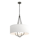 Hubbardton Forge 104230 Loop Pendant - Natural Anna Shade - Crescent Harbor