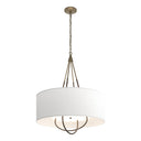 Hubbardton Forge 104230 Loop Pendant - Natural Anna Shade - Crescent Harbor