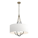 Hubbardton Forge 104230 Loop Pendant - Natural Anna Shade - Crescent Harbor