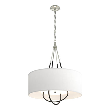 Hubbardton Forge 104230 Loop Pendant - Natural Anna Shade - Crescent Harbor