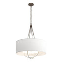 Hubbardton Forge 104230 Loop Pendant - Natural Anna Shade - Crescent Harbor