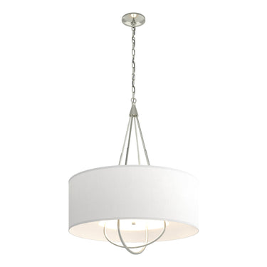 Hubbardton Forge 104230 Loop Pendant - Natural Anna Shade - Crescent Harbor
