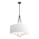 Hubbardton Forge 104230 Loop Pendant - Natural Anna Shade - Crescent Harbor