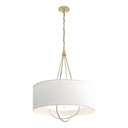 Hubbardton Forge 104230 Loop Pendant - Natural Anna Shade - Crescent Harbor