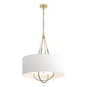Hubbardton Forge 104230 Loop Pendant - Natural Anna Shade - Crescent Harbor