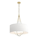 Hubbardton Forge 104230 Loop Pendant - Natural Anna Shade - Crescent Harbor