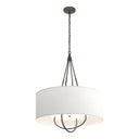 Hubbardton Forge 104230 Loop Pendant - Natural Anna Shade - Crescent Harbor