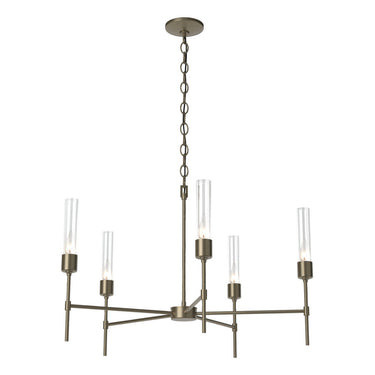 Hubbardton Forge 105045 Vela 5 Arm Chandelier 2