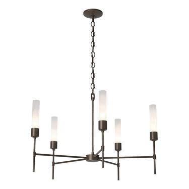 Hubbardton Forge 105045 Vela 5 Arm Chandelier 1