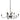 Hubbardton Forge 106030 Lisse 10 Light Chandelier 5