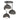 Hubbardton Forge 121374 Brooklyn 3-Light Double Shade Semi-Flush 7