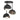 Hubbardton Forge 121374 Brooklyn 3-Light Double Shade Semi-Flush 9