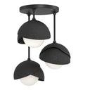 Hubbardton Forge 121374 Brooklyn 3-Light Double Shade Semi-Flush 11