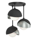 Hubbardton Forge 121374 Brooklyn 3-Light Double Shade Semi-Flush 14