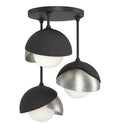 Hubbardton Forge 121374 Brooklyn 3-Light Double Shade Semi-Flush 16