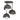 Hubbardton Forge 121374 Brooklyn 3-Light Double Shade Semi-Flush 22