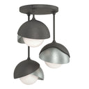 Hubbardton Forge 121374 Brooklyn 3-Light Double Shade Semi-Flush 23