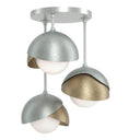 Hubbardton Forge 121374 Brooklyn 3-Light Double Shade Semi-Flush 26