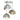 Hubbardton Forge 121374 Brooklyn 3-Light Double Shade Semi-Flush 26