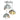 Hubbardton Forge 121374 Brooklyn 3-Light Double Shade Semi-Flush 28