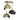 Hubbardton Forge 121374 Brooklyn 3-Light Double Shade Semi-Flush 30