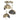 Hubbardton Forge 121374 Brooklyn 3-Light Double Shade Semi-Flush 31