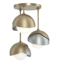 Hubbardton Forge 121374 Brooklyn 3-Light Double Shade Semi-Flush 32