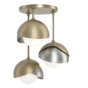 Hubbardton Forge 121374 Brooklyn 3-Light Double Shade Semi-Flush 33