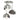 Hubbardton Forge 121374 Brooklyn 3-Light Double Shade Semi-Flush 35