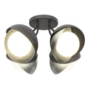 Hubbardton Forge 121376 Brooklyn 4-Light Double Shade Semi-Flush 26