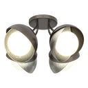 Hubbardton Forge 121376 Brooklyn 4-Light Double Shade Semi-Flush 35