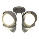 Hubbardton Forge 121376 Brooklyn 4-Light Double Shade Semi-Flush 44