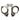 Hubbardton Forge 121376 Brooklyn 4-Light Double Shade Semi-Flush 65