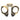 Hubbardton Forge 121376 Brooklyn 4-Light Double Shade Semi-Flush 75