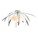 Hubbardton Forge 124352 Dahlia Medium 2 Light Incandescent Semi-Flush in Opal Glass 5