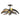Hubbardton Forge 128712 Corona 4 Light Semi-Flush 5