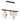 Hubbardton Forge 131043 Derby Linear 4 Light LED Pendant in Black Finish, Opal Glass with Standard Pipe Length 7