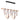 Hubbardton Forge 131046 Derby Linear 5 Light LED Pendant in Black Finish, Opal Glass with Standard Pipe Length 7