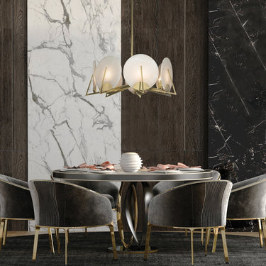 Hubbardton Forge 131059-AR Callisto 7-Light Chandelier 2