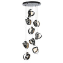 Hubbardton Forge 131099-GG Riza 9-Light Pendant 1