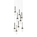 Hubbardton Forge 131100 Link 9-Light Blown Glass Round Pendant 16