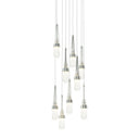 Hubbardton Forge 131100 Link 9-Light Blown Glass Round Pendant 20