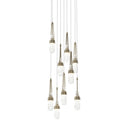Hubbardton Forge 131100 Link 9-Light Blown Glass Round Pendant 22
