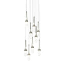 Hubbardton Forge 131100 Link 9-Light Blown Glass Round Pendant 25