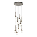 Hubbardton Forge 131100 Link 9-Light Blown Glass Round Pendant 3