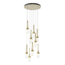 Hubbardton Forge 131100 Link 9-Light Blown Glass Round Pendant 29