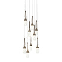 Hubbardton Forge 131100 Link 9-Light Blown Glass Round Pendant 4